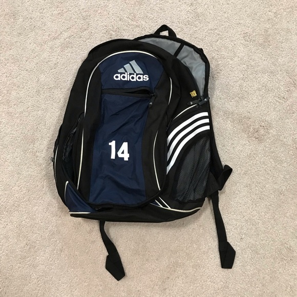 black adidas soccer bag